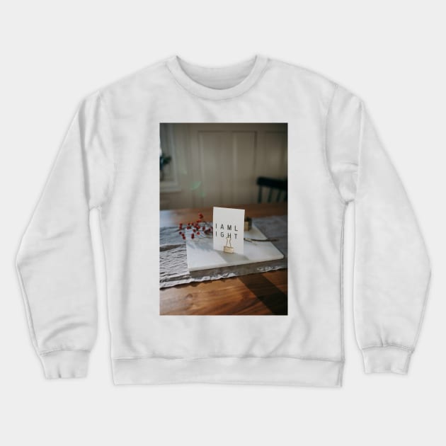 Minimalistic design Crewneck Sweatshirt by GenesisClothing